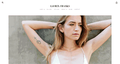 Desktop Screenshot of laurenfranks.com